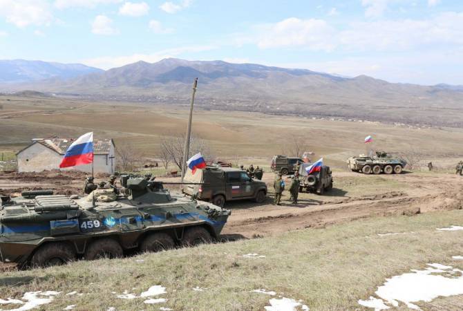 No violations registered in the zone of responsibility of peacekeepers in Nagorno Karabakh – 
MoD Russia