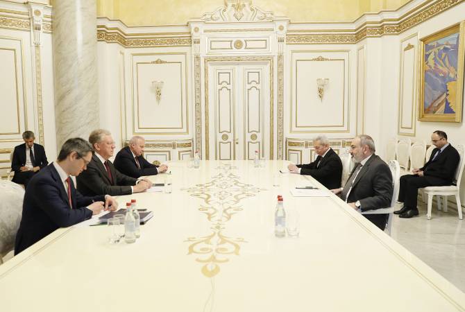 Никол Пашинян и Алексей Кудрин обменялись мнениями по вопросам повестки армяно-
российских отношений