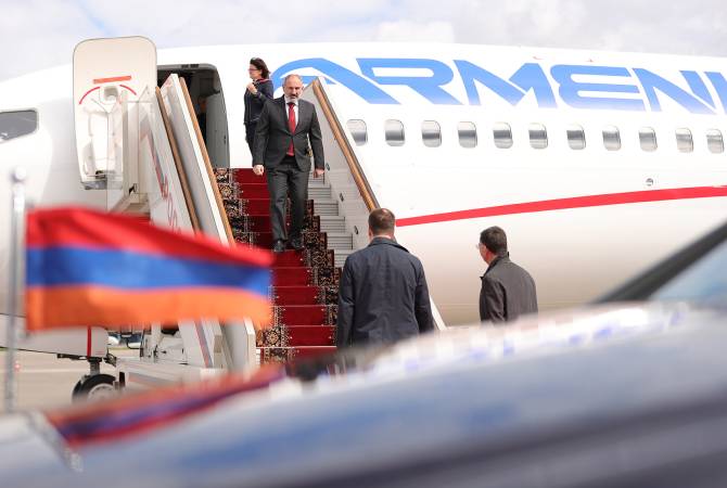 Armenian PM arrives in Moscow for CSTO summit