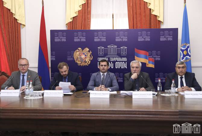Акоп Аршакян в онлайн формате участвовал в совместном внеочередном заседании 
постоянных комиссий ПА ОДКБ

