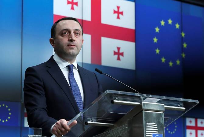 Премьер Грузии обсудил с главой Евросовета предоставление стране статуса кандидата в 
ЕС

