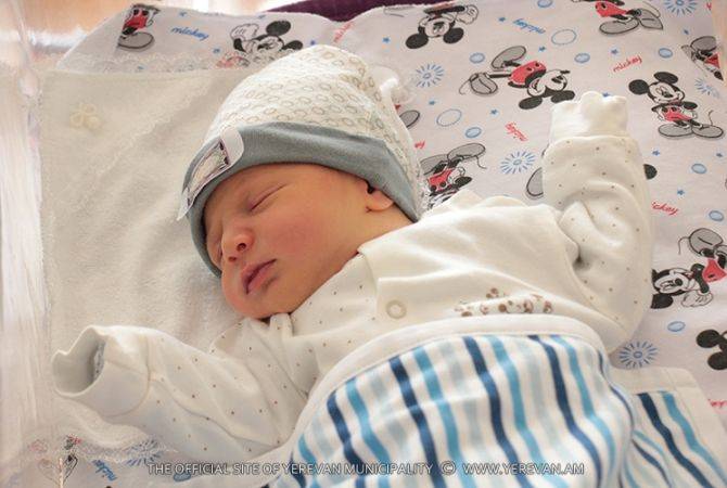 La semana pasada hubo 417 nacimientos en Ereván