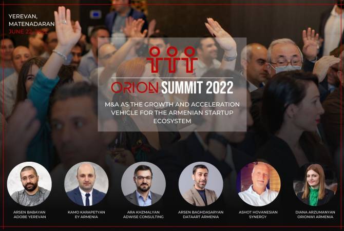 Orion Summit 2022 տեխնոլոգիական գագաթնաժողովում քննարկվող գլխավոր 
թեմաներից մեկը միաձուլումներն են

