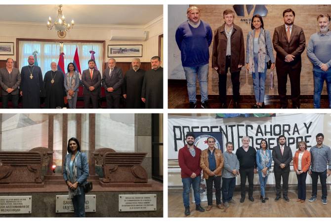 L'Argentine arménienne - La directrice d'ARMENPRESS rend visite à des organisations 
communautaires et médiatiques
