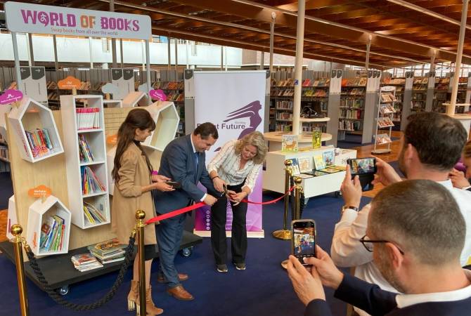 افتتاح الركن الأرمني في مكتبة مدينة أمستلفين الهولندية بحضور سفير أرمينيا في هولندا تيكران بالايان