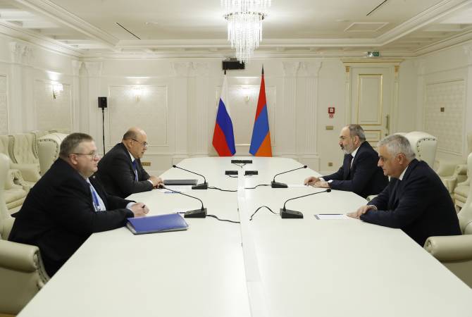 Pashinyan, Mishustin discuss issues of regional communications - Vimarsana News
