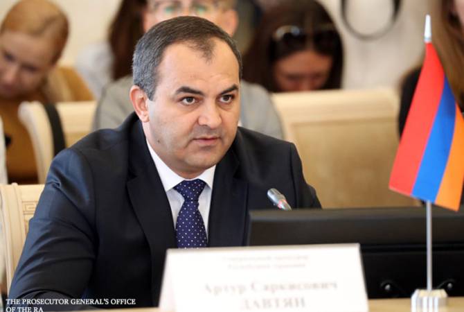 El Fiscal General de Armenia está en visita de trabajo en Belarús