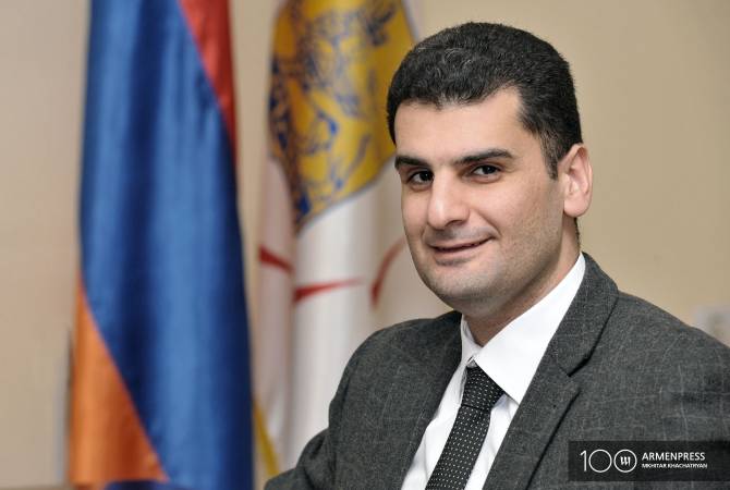 Le maire d'Erevan en visite officielle en France