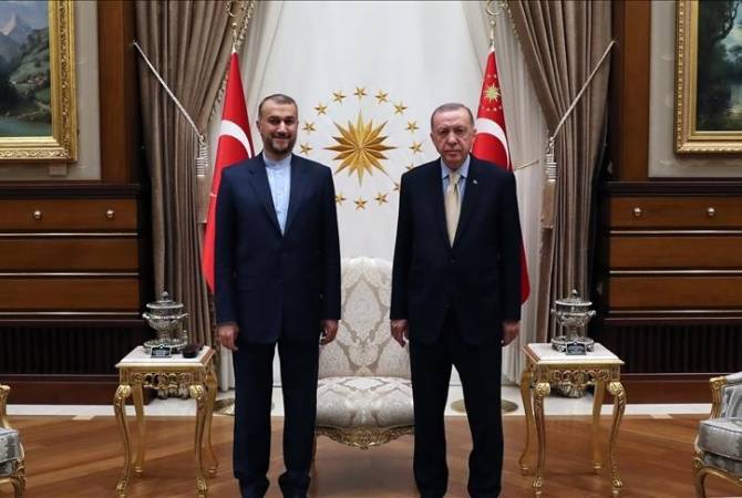 Türkiye Cumhurbaşkanı Erdoğan, İran Dışişleri Bakanı Abdullahiyan ile görüştü

