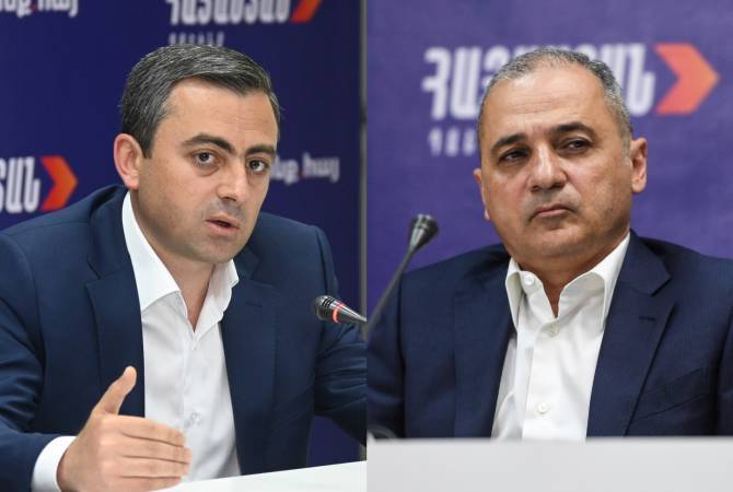 Началось заседание Парламента Армении: на повестке дня - вопрос отзыва с должности 
Ишхана Сагателяна и Ваге Акопяна

