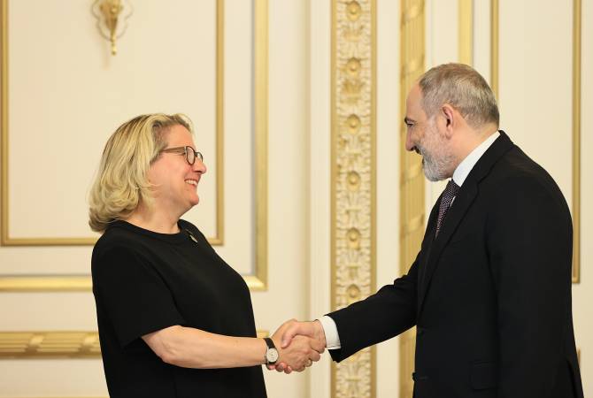 Armenia’s investment environment can be interesting for German Business – PM Pashinyan 
receives Minister Svenja Schulze
