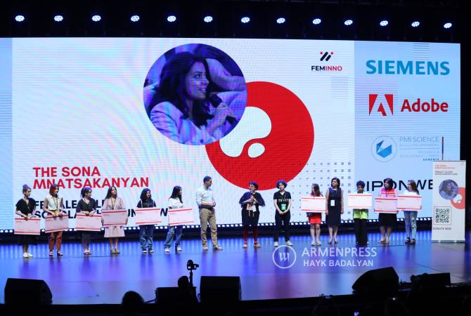 FemInno միջազգային համաժողովի ընթացքում ամփոփվեցին Սոնա Մնացականյանի 
անվան կրթաթոշակային ծրագրի արդյունքները


