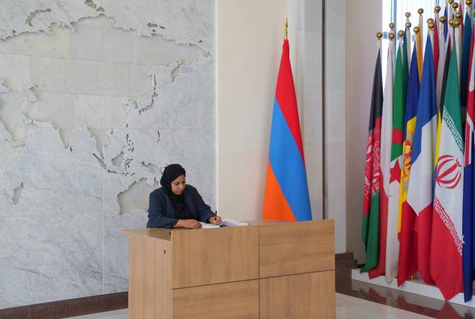 سفارة الإمارات العربية المتحدة في أرمينيا تعرب عن تعازيها في انفجار مركز سورمالو التجاري بيريفان