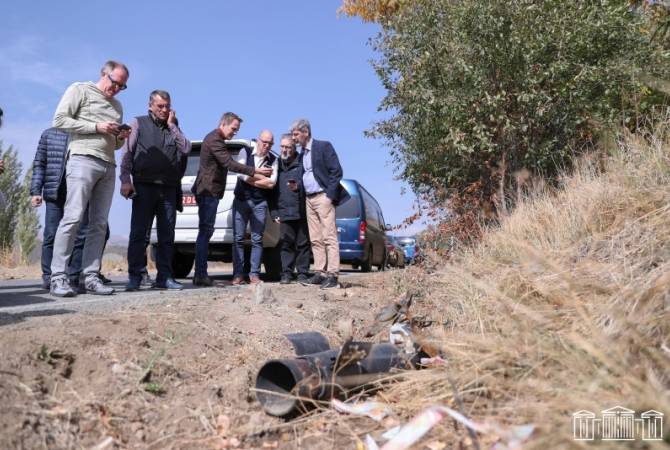 It is terrible to see what the Azerbaijanis have done here. Swiss parliamentarians visit Jermuk - Vimarsana News
