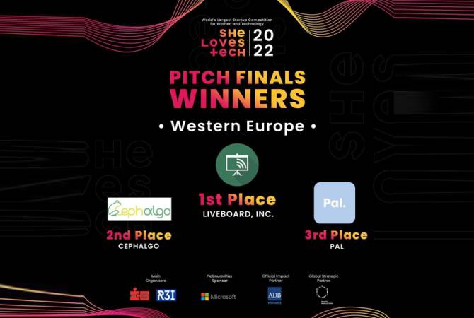 LiveBoard wins 1st place at She Loves Tech Western Europe 2022 Pitch Finals - Vimarsana News