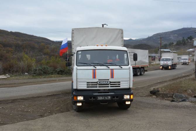 Russian peacekeepers deliver humanitarian cargo to Stepanakert - Vimarsana News