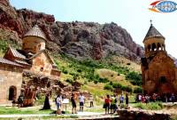 لجنة السياحة الحكومية تصدر فيديو «صناعة السياحة في أرمينيا» عن التطور السياحي المدهش 
خلال 10 سنوات الأخيرة -الفيديو-