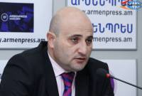 من المتوقع أن يرتفع عدد السواح الزائرين لأرمينيا بنسبة 15 ٪ على الأقل في 2019- رئيس اللجنة 
السياحة الحكومية الأرمينية ميخاك أبريسيان-