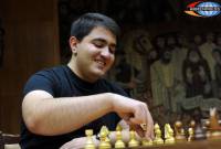 Le grand maître des échecs, Tigran Haroutiounian a failli gagner à des tournois d’échecs en 
Espagne 