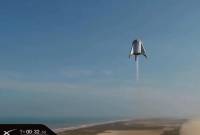 Le Starhopper de SpaceX a réalisé son deuxième vol de test