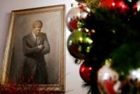В США на выставке представили письмо Кеннеди о Санта-Клаусе и "Царь-бомбе"