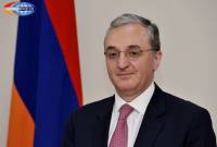 يجب تحديد الوضع النهائي للقدس من خلال المفاوضات بين الأطراف المعنية-وزير خارجية أرمينيا مناتساكانيان