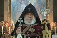 Catholicos of All Armenians welcomes French Senate’s adoption of resolution to recognize 
Artsakh