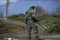 وفاة ضابط روسي أثناء إزالة لغم في شوشي-آرتساخ