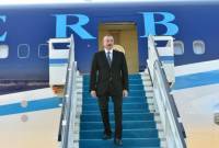 Aliyev arrives in Moscow to hold talks with Pashinyan and Putin 