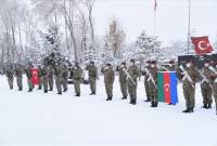 Début des exercices militaires conjoints turco-azéris d’hiver en Turquie dans la région de Kars 