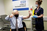 UK PM Boris Johnson gets his first dose of AstraZeneca vaccine against COVID-19