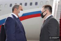 Le Procureur général russe Igor Krasnov arrive en Arménie