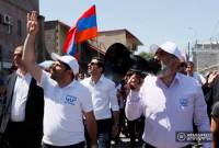La partie "Contrat civil" organisera une marche à Erevan le 16 juin au soir