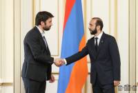 رئيس البرلمان الأرميني آرارات ميرزويان يستقبل رئيس وبعثة مراقبة منظمة الأمن والتعاون بأوروبا 
للانتخابات الأرمينية