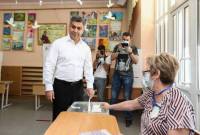 Artur Vanetsyan a voté pour une Arménie prospère, pour une Arménie digne