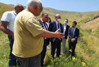 Construction of an irrigation reservoir in Hors community of Vayots Dzor with the
support of the Government of Japan