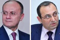 كتلة «هاياستان» البرلمانية تنتخب وزير دفاع أرمينيا السابق العقيد سيران أوهانيان رئيساً لها وأرتسفيك 
ميناسيان سكرتيراً
