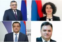 Назначены новые послы Армении в Египте, Туркменистане, на Кубе и в Колумбии

