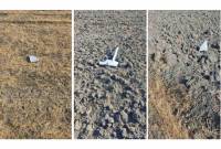 Ermenistan Savunma Bakanlığı, vurduğu Azerbaycan İHA'sının enkazına ait fotoğraflar yayınladı 