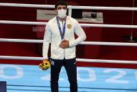 الحائز على برونزية بالملاكمة في أولمبياد طوكيو هوفهانيس باتشكوف يقول أنه فخور بتمثيل بلده أرمينيا 
وكان يتوقع الذهب