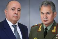 وزير الدفاع الأرميني أرشاك كارابيتيان يزور موسكة بدعوة من نظيره الروسي سيرغي شويغو