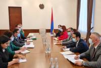 Ermenistan Maliye Bakanı hükümetinin beş yıllık programını Alman meslektaşlarına sundu