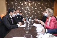 Председатель НС Армении провел встречу с председателем Парламентской ассамблеи 
ОБСЕ


