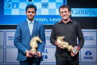 الكروسماستر الأرمني ليفون أرونيان يحرز بطولة تاتا ستيل إنديا الهندية المرموقة للشطرنج