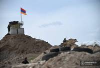 Shooting on eastern part of Armenian-Azerbaijani border has ended, two Armenian servicemen 
slightly injured  