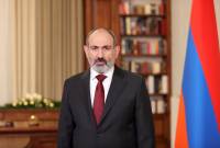 Message de félicitations du Premier ministre Nikol Pashinyan à l'occasion du Nouvel An et de 
Noël