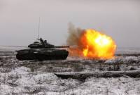 Russian military’s tank crews hold major live-fire exercises in multiple locations, including in 
Armenian base