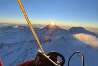 Vers un record du monde: le survol en ballon au-dessus des sommets de l’Aragats 
