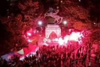 هجوم على تمثال مؤسس الجمهورية التركية مصطفى كمال أتاتورك بمدينة سامسون-تركيا