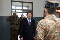 Министр обороны Армении посетил миротворческую бригаду 